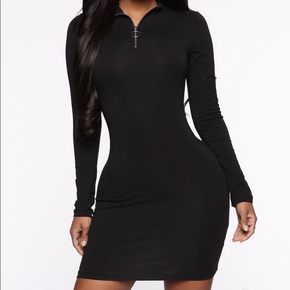 Black mini dress - Picture 2 of 2